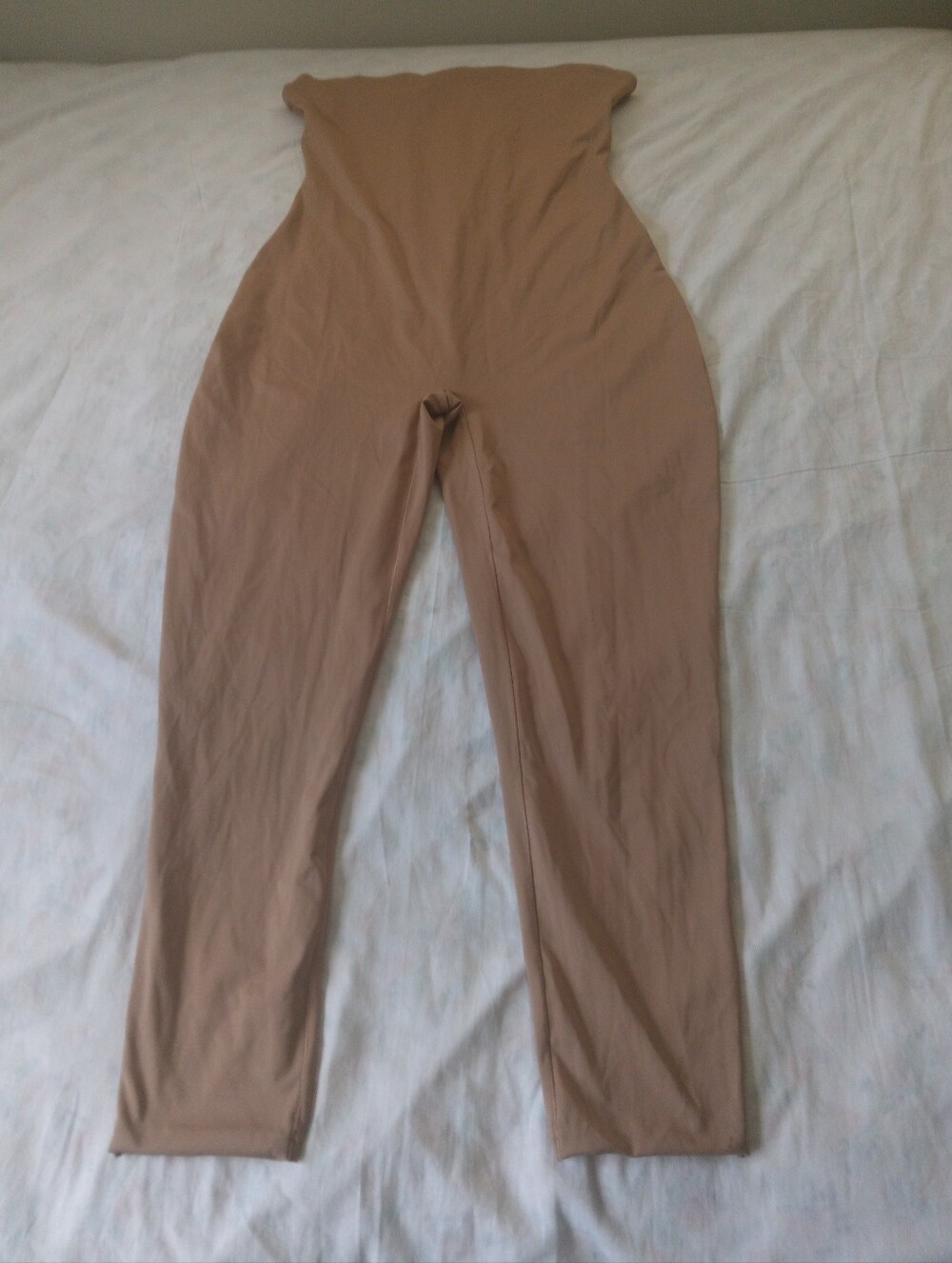 Skims High-Waist Sculpting Jumpsuit Pants - Nude